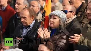 Nazi saluting & Swastika  General Franco's anniversary celebrated in Madrid