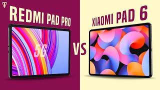 Redmi Pad Pro 5G VS Xiaomi Pad 6