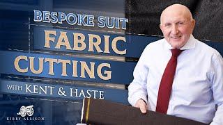 Fabric Cutting | Double Bespoke Commission with Kent & Haste London