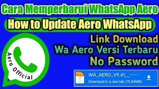 Cara Memperbarui Wa Aero  || How to Update Aero WhatsApp