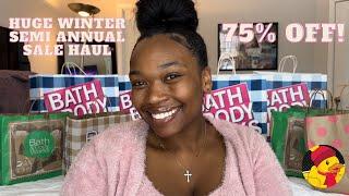 HUGE Bath and Body Works Semi Annual Sale Haul Winter 2023/2024