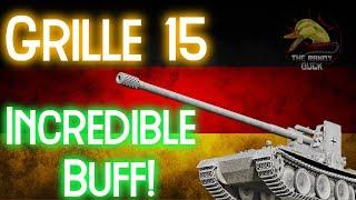 Grille 15: INCREDIBLE BUFF! II Wot Console - World of Tanks Console Modern Armour