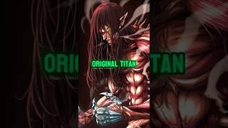 Why does Eren's founding Titan look like that? #anime #aot #eren