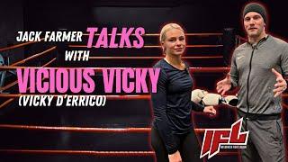 Vicious Vicky in an IFL Ring!