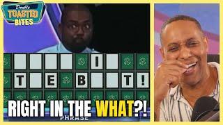 WHEEL OF FORTUNE "RIGHT IN THE BUTT" GUESS BROKE US | Double Toasted Bites