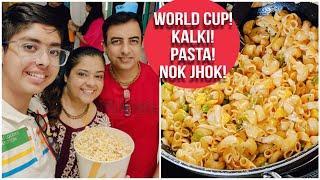 OMG World cup & kalki wala vlog aaj edit karne ka time mila! Mast Pasta recipe! #vlogs PV41