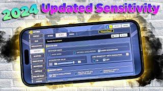 NEW 2024 UPDATED SENSITIVITY & HUD SETTINGS | COD MOBILE !