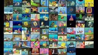 Губка Боб  80 серии в одном экране №2. SpongeBob episode 80 in one screen №2.