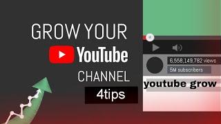 How To Grow Youtube Channel | How To Growyoutubechannel 2024