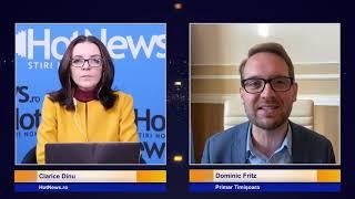 Primarul Timișoarei, Dominic Fritz, invitat HotNews.ro LIVE