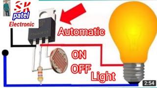 Automatic on off Light , LDR Light