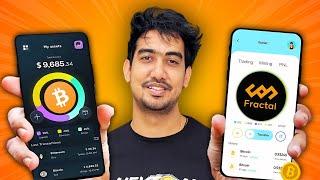 FREE FRACTAL BITCOIN FOR EVERYONE | Best Easy way Crypto Mining India #bitcoinmining #cryptomining