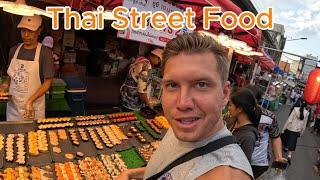 Street Food Experience in Surat Thani City Thailand 