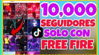 COMO GANAR SEGUIDORES EN TIKTOK FREE FIRE SIN APLICACIÓNES 2023 SIN SEGUIR A NADIE