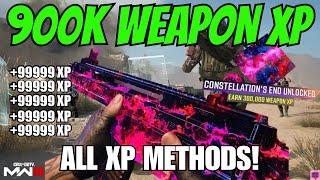 MW3 - 900K WEAPON XP GLITCHES (FASTEST RANK XP + BATTLEPASS TOKENS) MW3 PRESTIGE CAMO UNLOCK GLITCH!