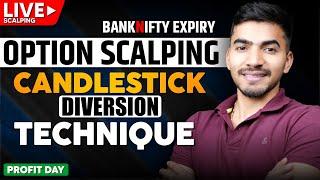 Live Option Scalping with Candlestick Divergence Technique