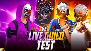 HARDEST GUILD TEST FF | FREE FIRE LIVE CUSTOM ROOM GIVEAWAY | FF LIVE TEAM CODE GIVEAWAY | FF LIVE