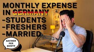 Salaries in Germany | Cost of Living per Month | 2024 | For Students | Master Graduates | Families