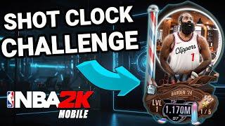 Shot Clock Challenge Pack Opening For James Harden | NBA 2K Mobile