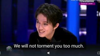 [Sub] Dimash interview at Central Television