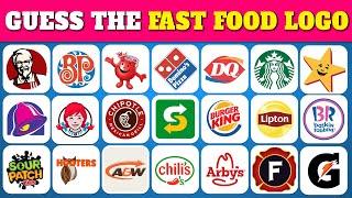 Guess the Fast Food Logo...! | Fast Food Logo Quiz | Quiz Rainbow