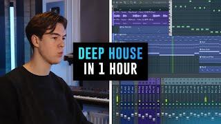 Making A Deep House/Selected Style Track in 1 HOUR (Full Process)