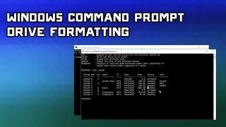 How to Format Hard Drives with Windows Command Prompt & Disk Part