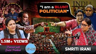 EP-123|Smriti Irani on Parliament Security Breach, I.N.D.I.A Bloc, Menstrual Leave Debate, T.V world