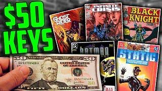 Key Issues You Can Still Find for $50! | Affordable Key Comic Books to Hunt Down ft. FireGuyRyan