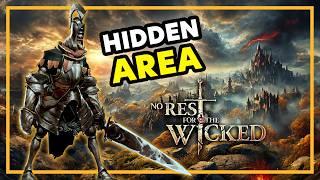 HOW TO ACCESS SECRET AREA No Rest for the Wicked - How to Unlock Inaccessible Ladder