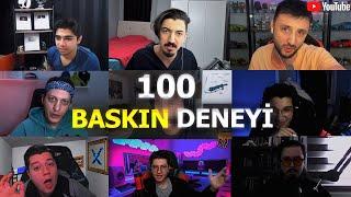 100 İNSANLA BASKIN DENEYİ..