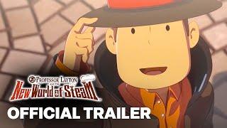 Professor Layton and the New World of Steam – Official Release Window Gameplay Trailer