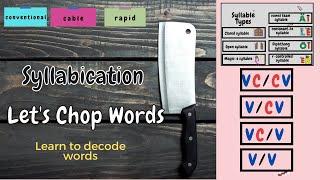 Syllabication/ Decoding/ Syllable Division Rules and Syllable Types