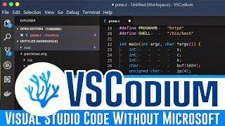 VSCodium -- Visual Studio Code without the Microsoft
