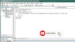 #280-Excel VBA Tutorial: How to Convert All Text to Lowercase with One Simple Code