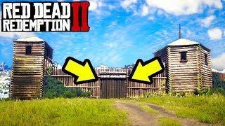 SECRET ENTRANCE INTO THIS FORTRESS in Red Dead Redemption 2! RDR2 Secrets & Easter Eggs!