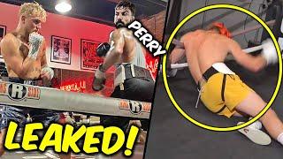 *LEAKED* JAKE PAUL vs MIKE PERRY SPARRING SESSION ENDS IN A KNOCKOUT