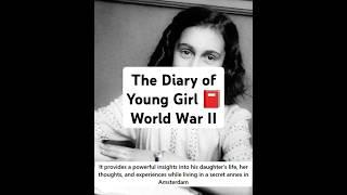 Anne Frank | World War 2 | The Diary of Young Girl | Otto Frank | #hitler #worldwar2 #historyfacts