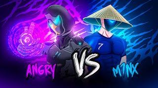 M1NX Vs ANGRY | Cleanest Fight Ever