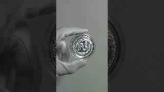 2020 Samoa Silver Serpent Coin #coins #coin #silver #short