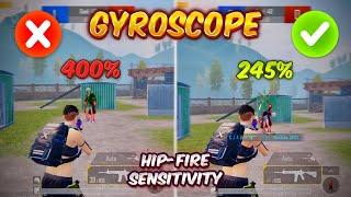 400% Vs 250% Gyroscope  How To Improve Hip-Fire And Headshot Sensitivity in Bgmi/Pubg Mobile