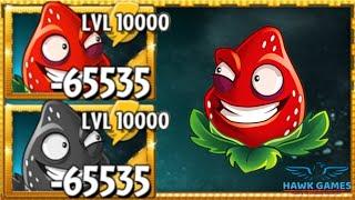 Plants vs Zombies 2 Strawburst Upgraded to Level 10000 PvZ2