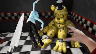 PLAYING as VANNY TALKING to the KIDS and STUFFING them into GOLDEN FREDDY | FNAF Killer in Purple