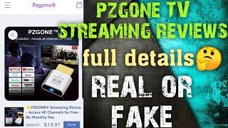 pzgone streaming device review | pzgone legit or scam | pzgone tv streaming real or fake