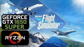 Microsoft Flight Simulator (2020) | GTX 1650 Super | Performance Review