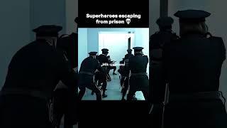 Superheroes escaping from jail  #marvel #marvelstudios