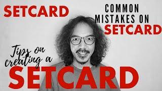 What is a Setcard | DIY Setcard | Tips on making a setcard | Online Audition Requirement | Freelance