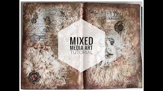 Mixed Media TutorialVery easy for beginners and advanced