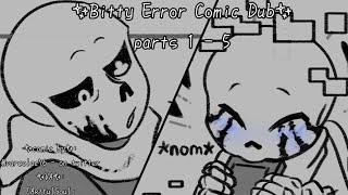 Bitty Error comic dub - Parts 1 to 5 - Comic by varcolac76 on Twitter