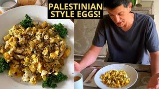 HUBBY'S FAVORITE BREAKFAST- BAID o BATATA (MIDDLE EASTERN EGGS)